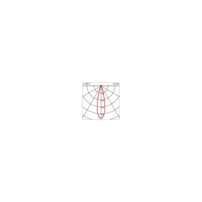 NUMINOS XL spot, 36W 3000K 36°, til 3-faset, sort