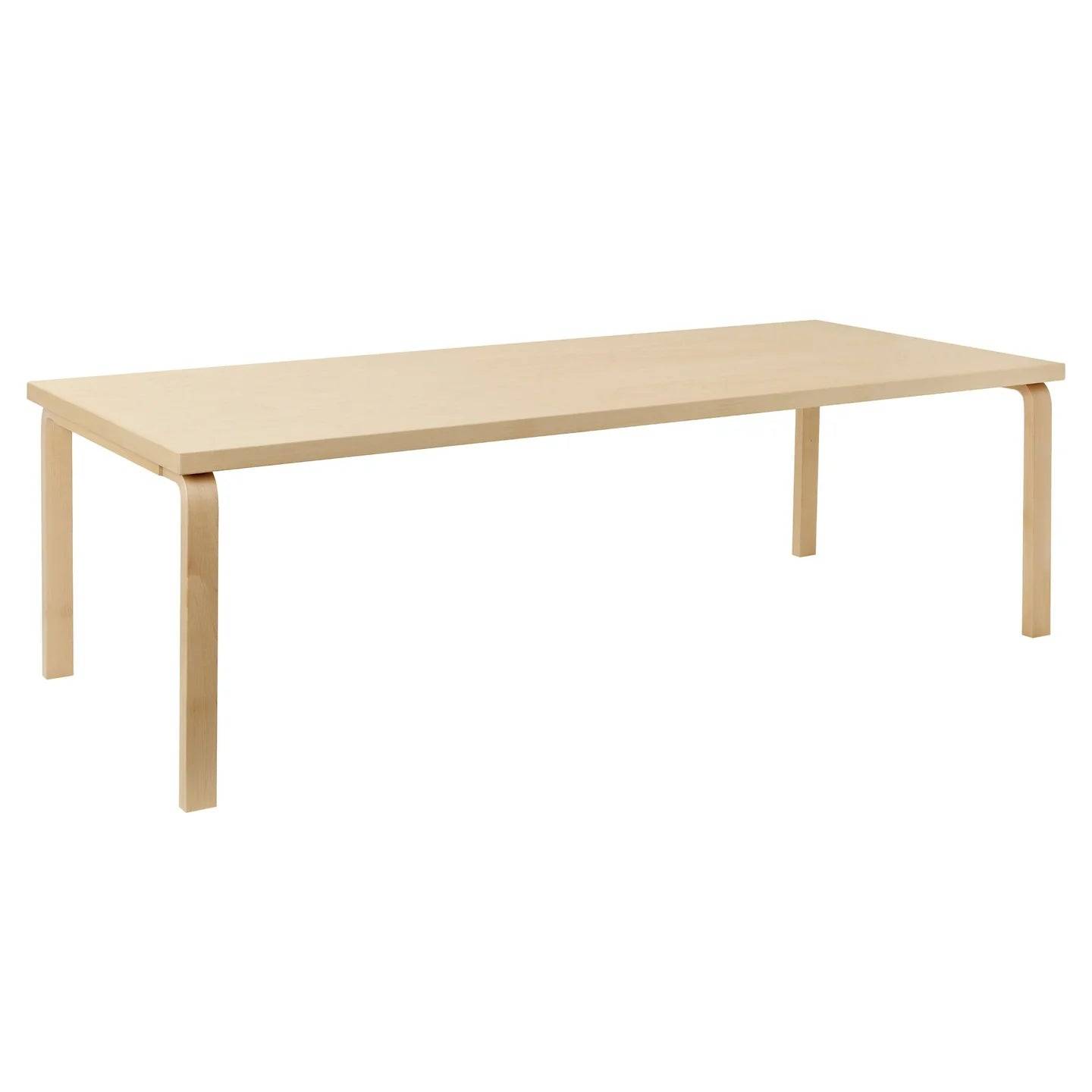 Aalto Table Rectangular 86A, 240x100 cm fra Artek Birk - Jacobsen Plus