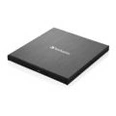 VERBATIM External Slimline CD/DVD Writer with USB-C Connection