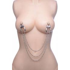 Master Series Affix Triple Chain Nipple Clamps