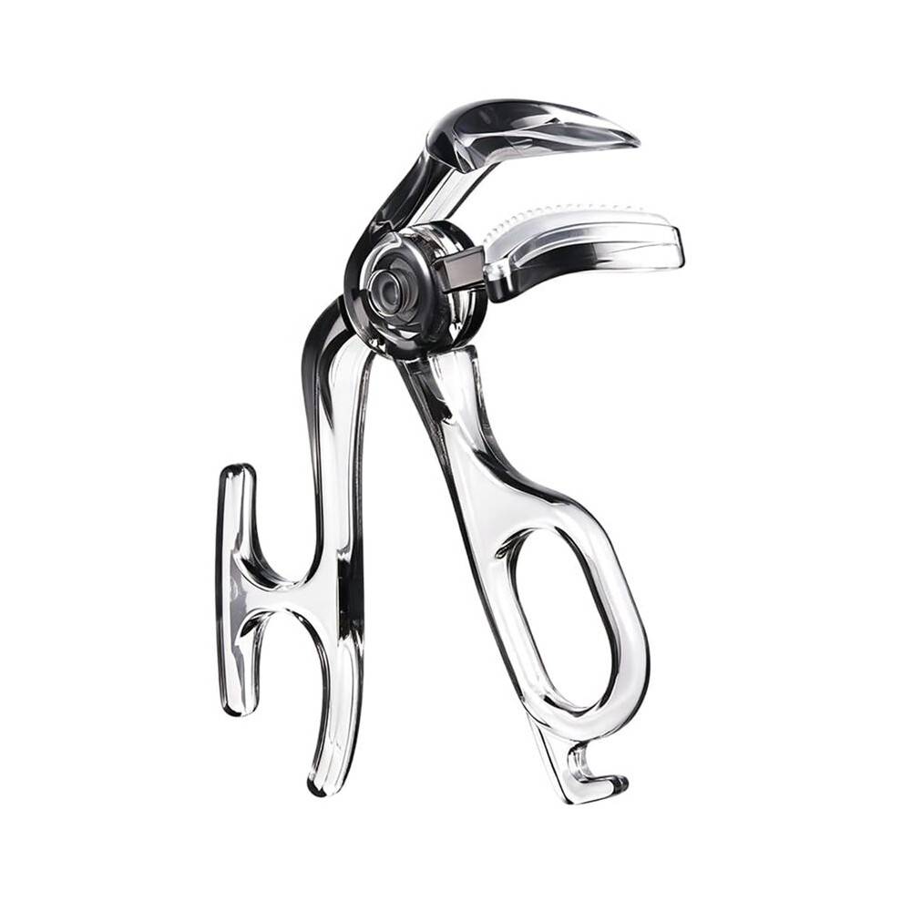 Wide-Angle Eyelash Curler with Built-in Comb, Wide Fit Lash Curler,Portable Eye Makeup Curling Tool for Curved Lashes