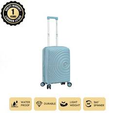 2pcs/Set Europe Brand French Design Suitcase Sets, High Capacity, Quiet Wheels, Lock, Waterproof & Durable For Travel & Business - SKY BLUE