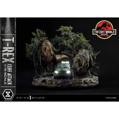 Jurassic World: The Lost World Statue 1/15 T-Rex Cliff Attack 53 cm