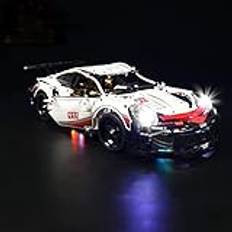 GC Light Kit för Lego Porsche 911 RSR 42096 (Lego-set ingår inte) (klassisk)