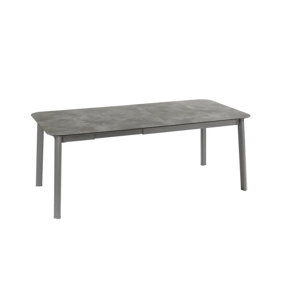 Lafuma Oron Havebord 150 cm - Antracit Grå.