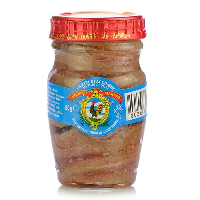 Vicente Marino Sardeller i Olivolja 80g