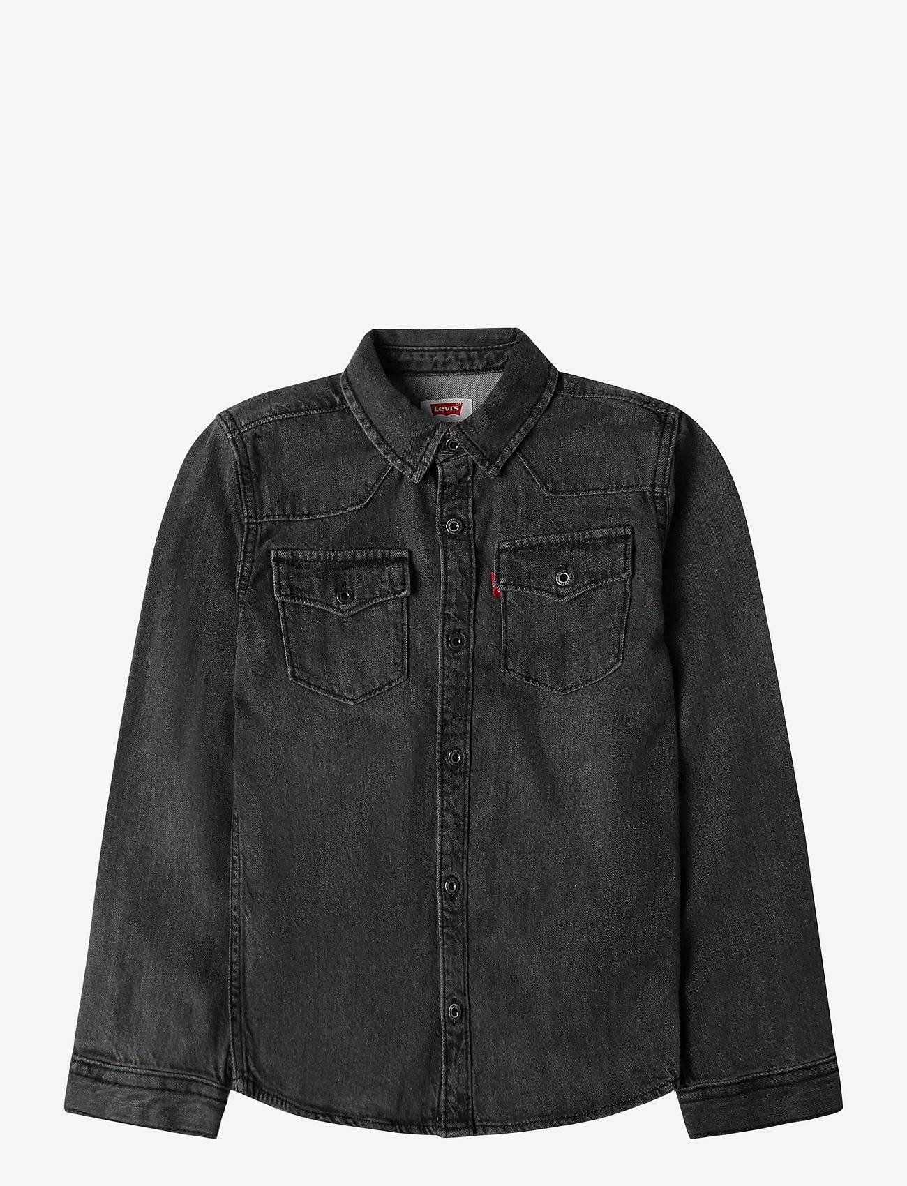 LEVI'S Lw-L/S Woven Top | Grey | 128
