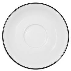 Nana kaffefat 17 diameter cm dekor svart rand - 6 st/fp