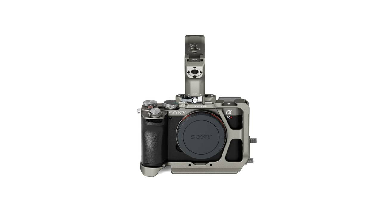 Tilta Half Camera Cage for Sony a7C II / a7C R Lightweight Kit - Titanium Gray