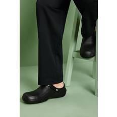 WearerTech Clog Unisex Protect Non-Slip Work Safety, Black Colour: Black, Shoe Size: Size 7 (Size 7)
