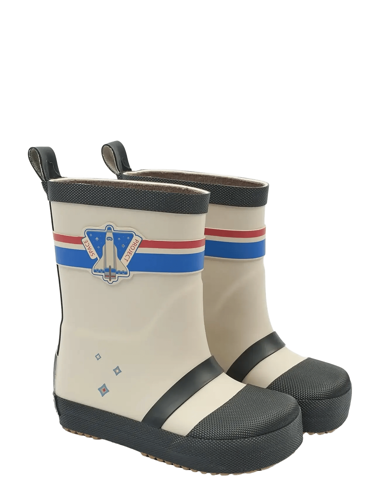mikk-line Wellies Astronaut - Barefoot - Cream - 35
