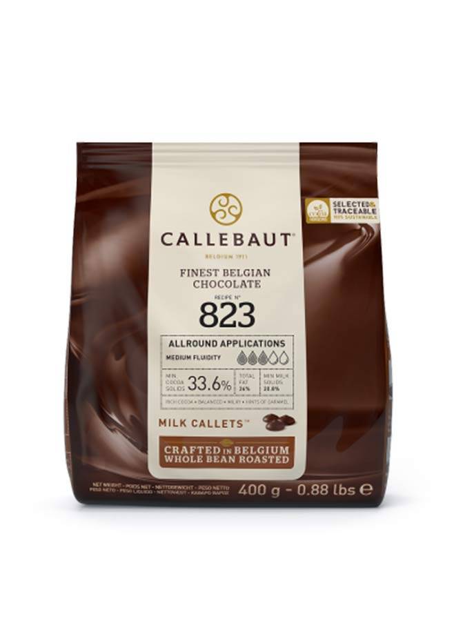 Callebaut chokladpellets 823 - 400 gr
