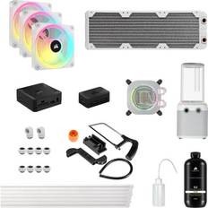 Hydro X Series iCUE LINK XH405i RGB Custom Cooling Kit - White