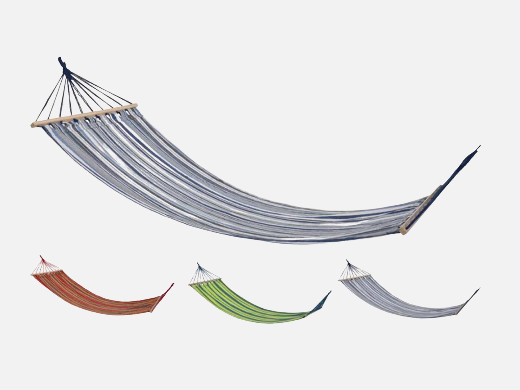 Hængekøje 200x80 cm Multicolour Green.