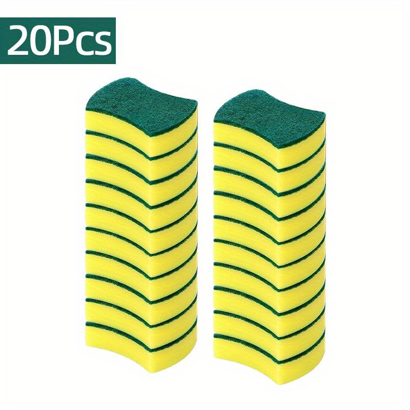 10/20/40pack Kitchen Cleaning Sponge, Dish Towel, Scouring Pad, Dishware Anti-scratch Scrubbing Sponge, Halloween Gift, Christmas Gift