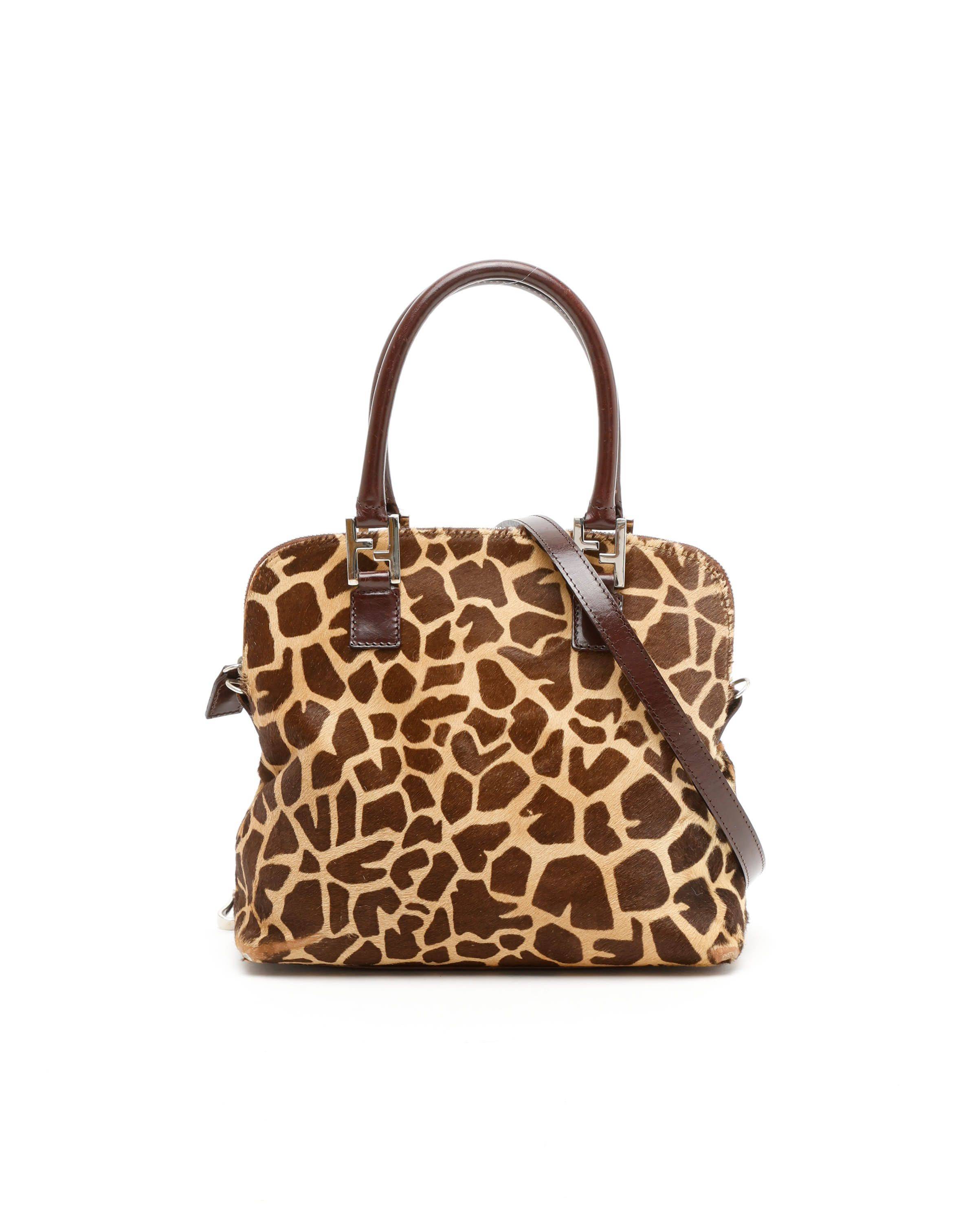Fendi Pony Bag - Brown - One Size