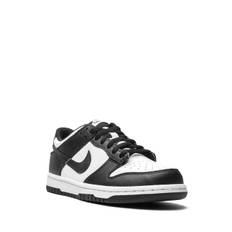 Nike Kids - Dunk Retro Panda Black/White låga sneakers - barn - läder/nylon/gummi - 3.5Y - Svart