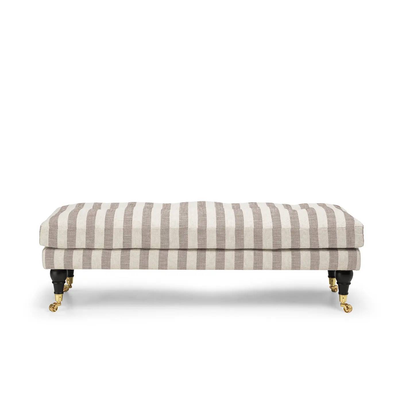 Ester Sittbänk Randig Brun