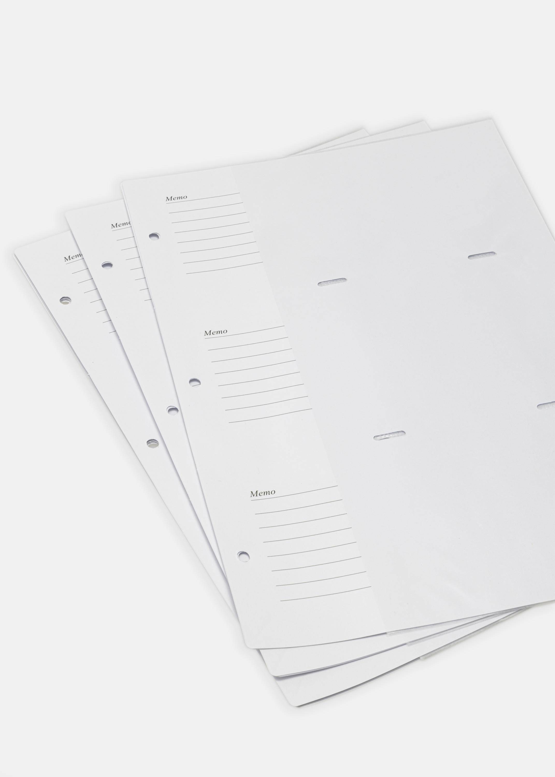 Fotofickor 10x15 cm för KAILA Coffee Table Photo Album XL - 10-Pack Vita