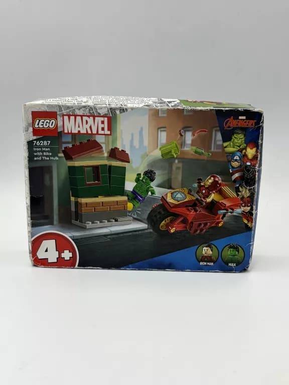 LEGO MARVEL SET 76287 IRON MAN WITH ROWING MACHINE AND HULK
