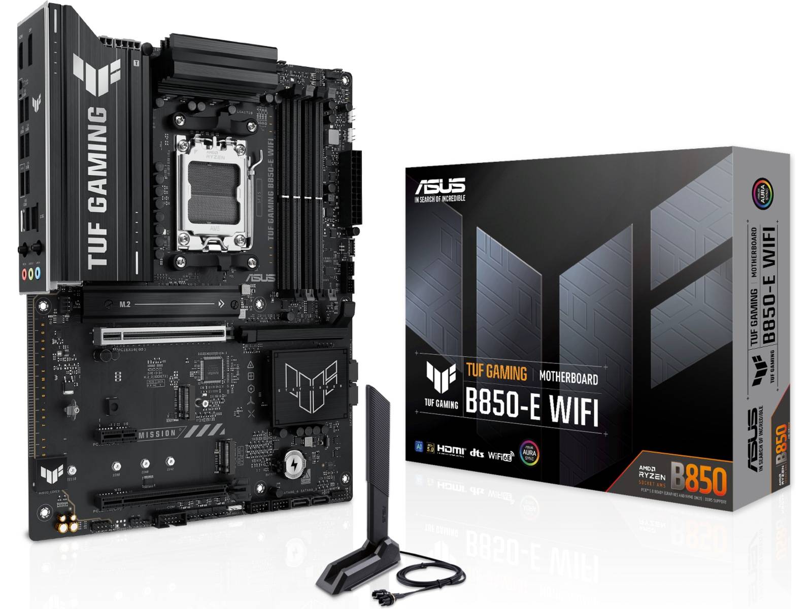 ASUS TUF GAMING B850M-E WIFI Micro ATX Socket AM5 AMD B850