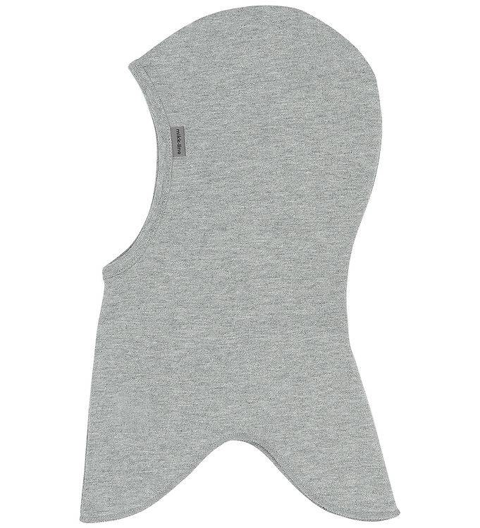 Mikk-Line Elefanthue - 1-lags - Light Grey Melange - Mikk-Line - 122/128 - Elefanthue - Enkelt