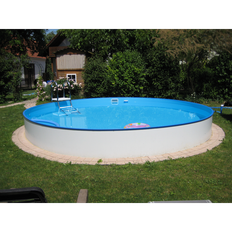Stålväggspool Premium Rund Planet Pool