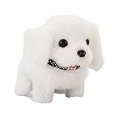 Walking Puppy Robotic Toy, Interactive Plush Robot Puppy Kids, Walking Barking Plush Pet Dog Toy, Soft Puppy Toy, Electronic Pet Dog, Electronic Barking Pet Dog, For 3+ Year Boys Girls