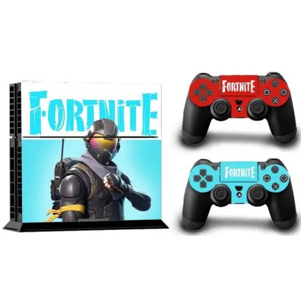 Fortnite PS4 skin til konsol og controllere. Burnout..