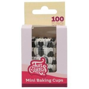 Minimuffinsformar - Fotboll - FunCakes - 100-pack