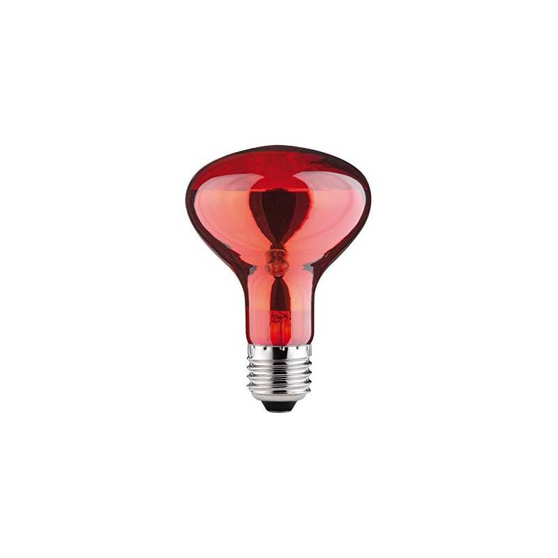 Paulmann 829.77 Reflektorlampe R80 60W E27 Glas Rot 82977 Leuchtmittel