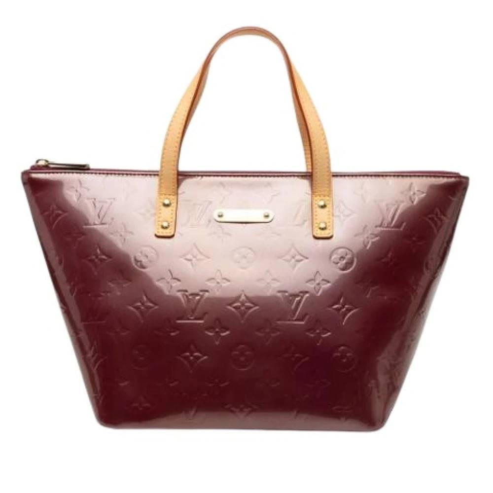 Louis Vuitton Vintage Pre-owned Monogram Vernis Bellevue PM - Vintage - Dame - Lilla - ONE SIZE - Læder