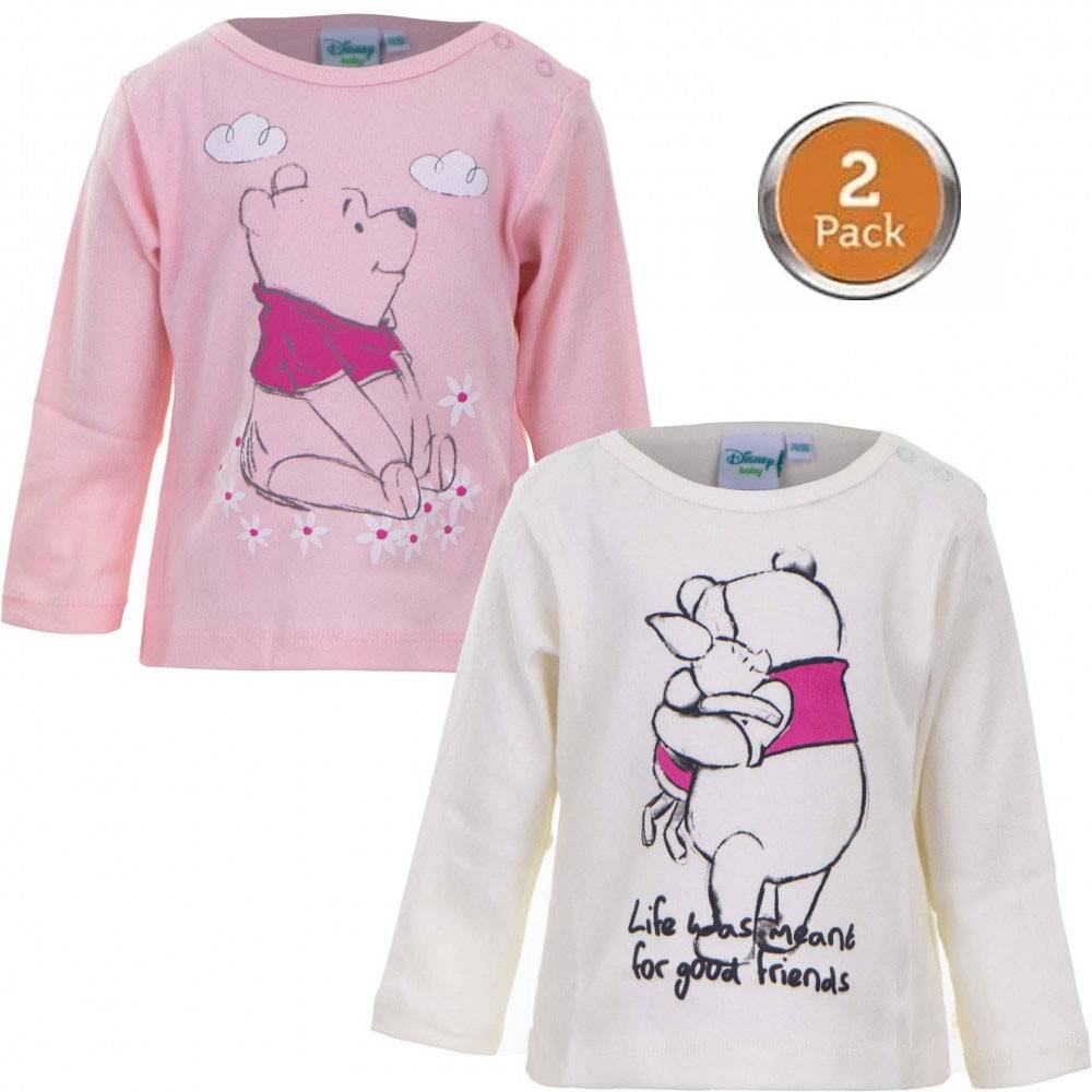Disney Nalle puh bebis t-shirt, 2-pack 68/74 cm