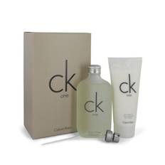 CK ONE by Calvin Klein Gift Set -- 6.7 oz Eau De Toilette Spray + 6.7 oz Body MoisturizerGift Set(cologne, perfume, fragrance) - '--
