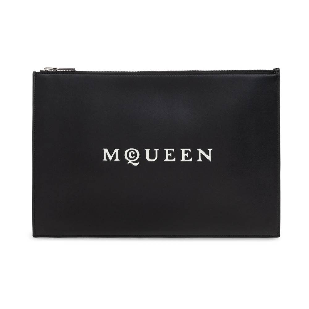 Alexander McQueen Lædertaske - Tasker - Herre - Sort - ONE SIZE - Læder
