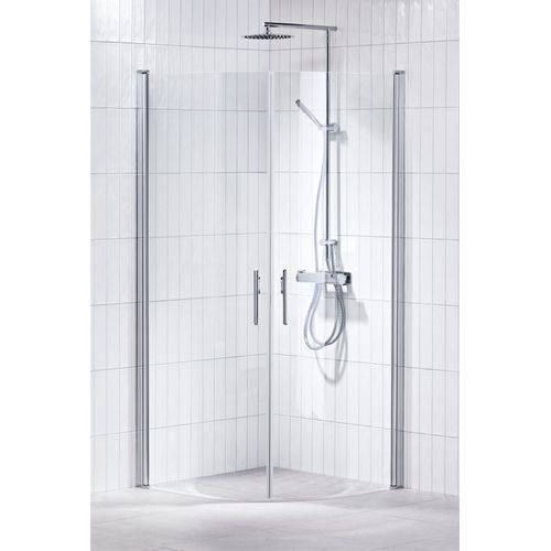 Alterna Lusso HT2 Svängd duschhörna 90x90 (klarglas)