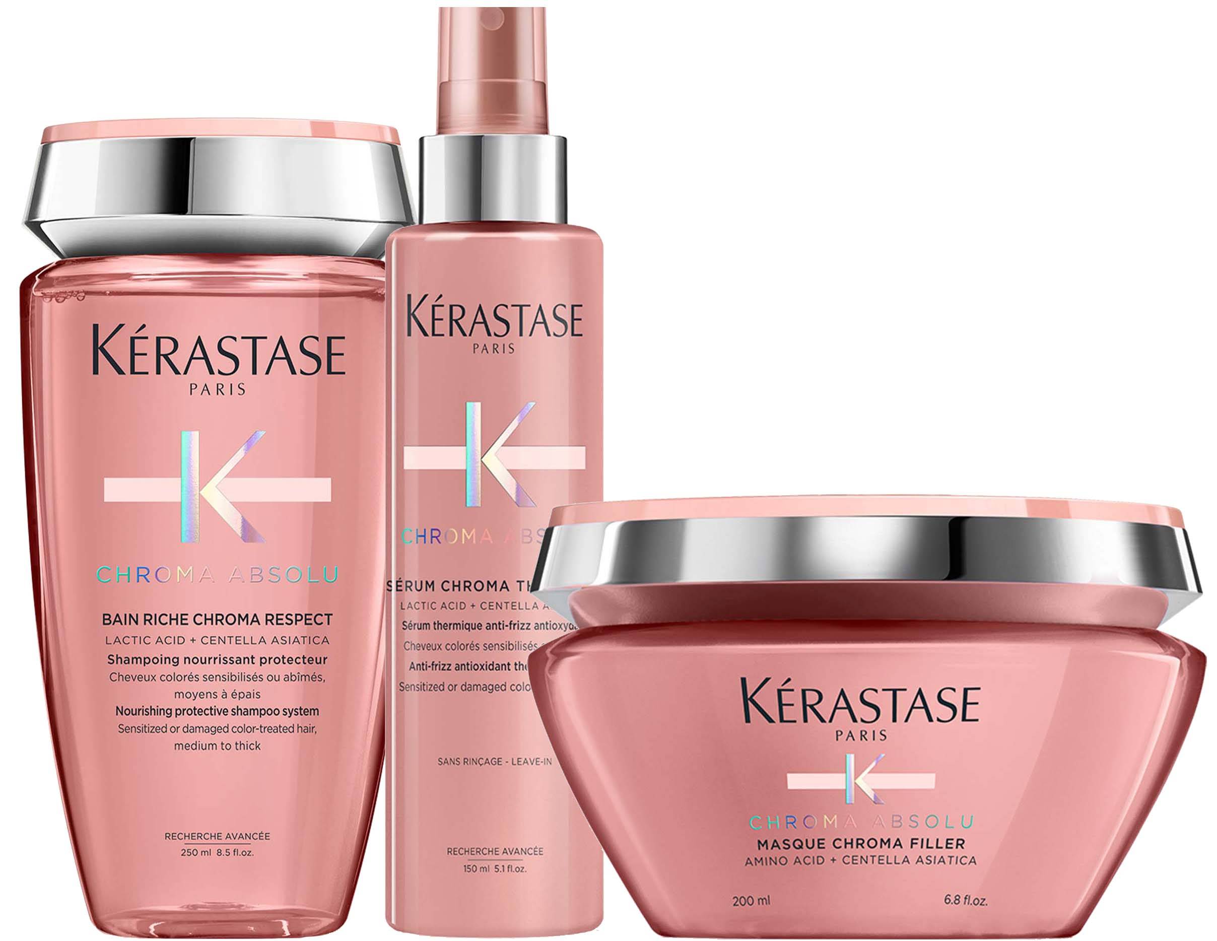 Kérastase Chroma Absolu Care Routine For Colored Hair