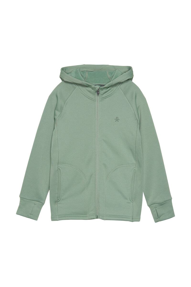 Color Kids Fleecejacka Med Luva Junior Green Bay