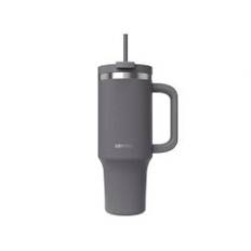 Contigo Streeterville Tumbler with handle Darkstone, 1200ml - Drikkeflaske