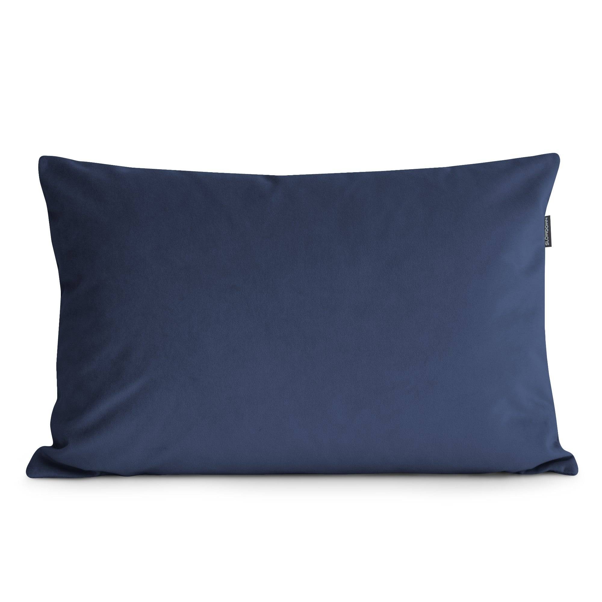Dekorationskudde 65x45 Barcelona sammet Navy