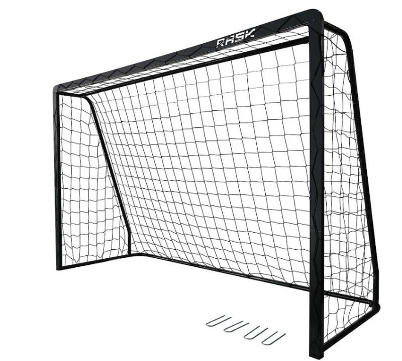 RASK Fodboldmål 300 x 200 cm SORT i stål med dobbelt overlægger