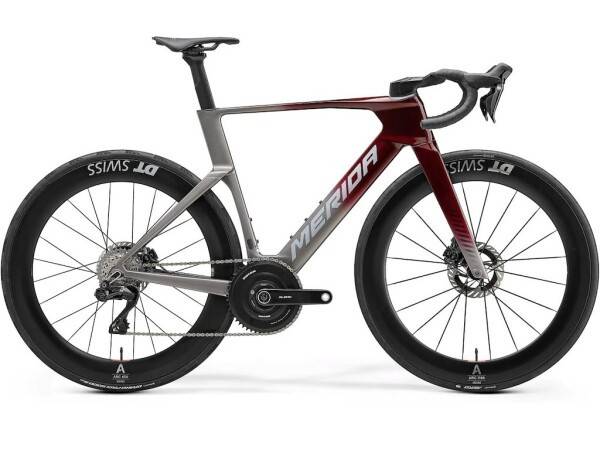 Merida Reacto One racercykel carbon passion red/slate grey - Cykelstørrelse X-Large