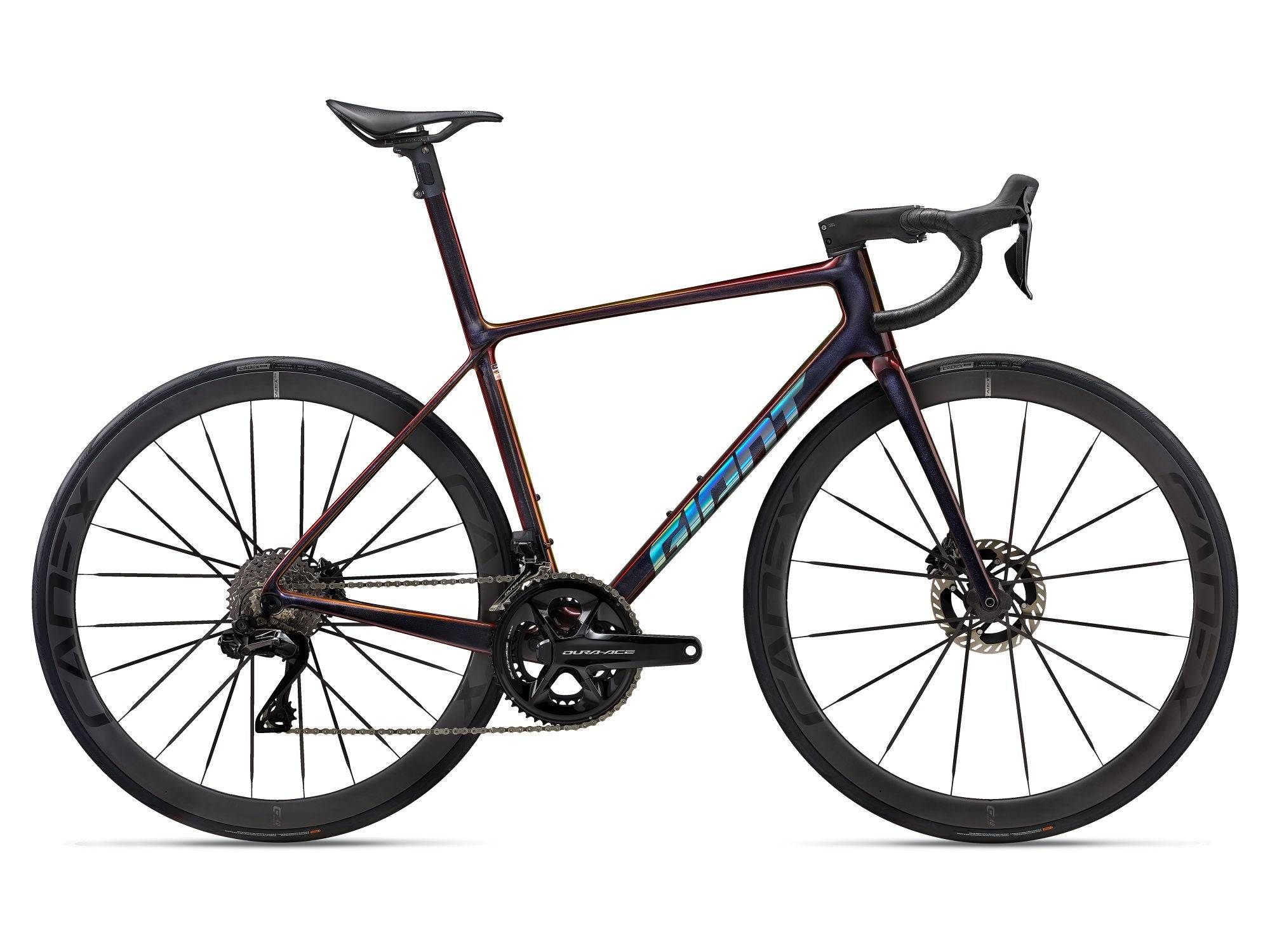 Giant TCR Advanced SL 0 DA 2025 - Shimano Dura-Ace Di2 2x12sp - CADEX Max 40 - 020 / XS / Black Lava