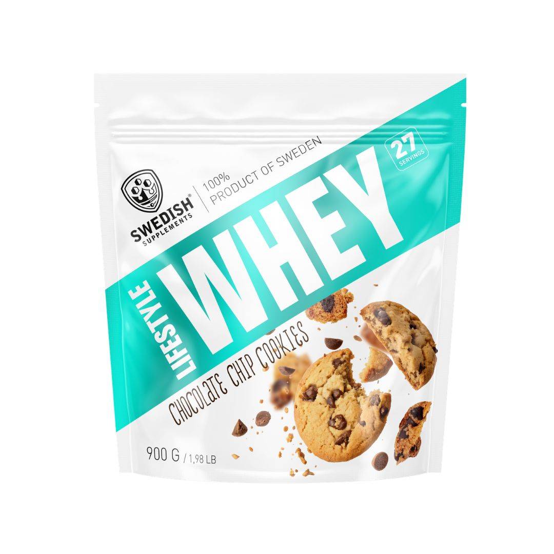 Lifestyle Whey Protein - Chocolate Chip Cookies, 900g