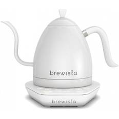 Brewista Artisan Gooseneck vattenkokare med temperaurinställning 1 l, helvit