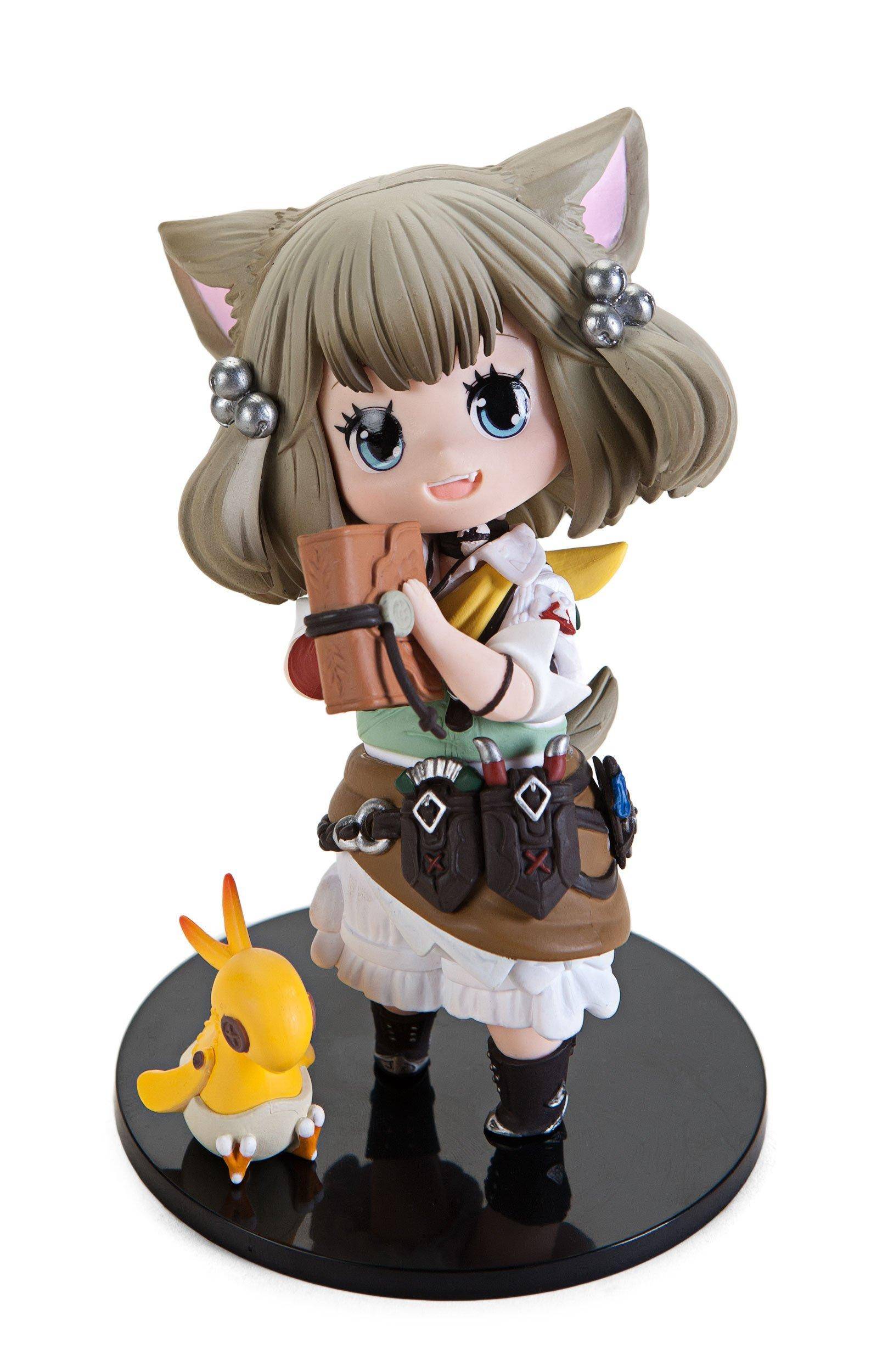 FINAL FANTASY XIV Kuro Ariapo Figure Final approximately 15cm (Minion ver.) Fantasy,