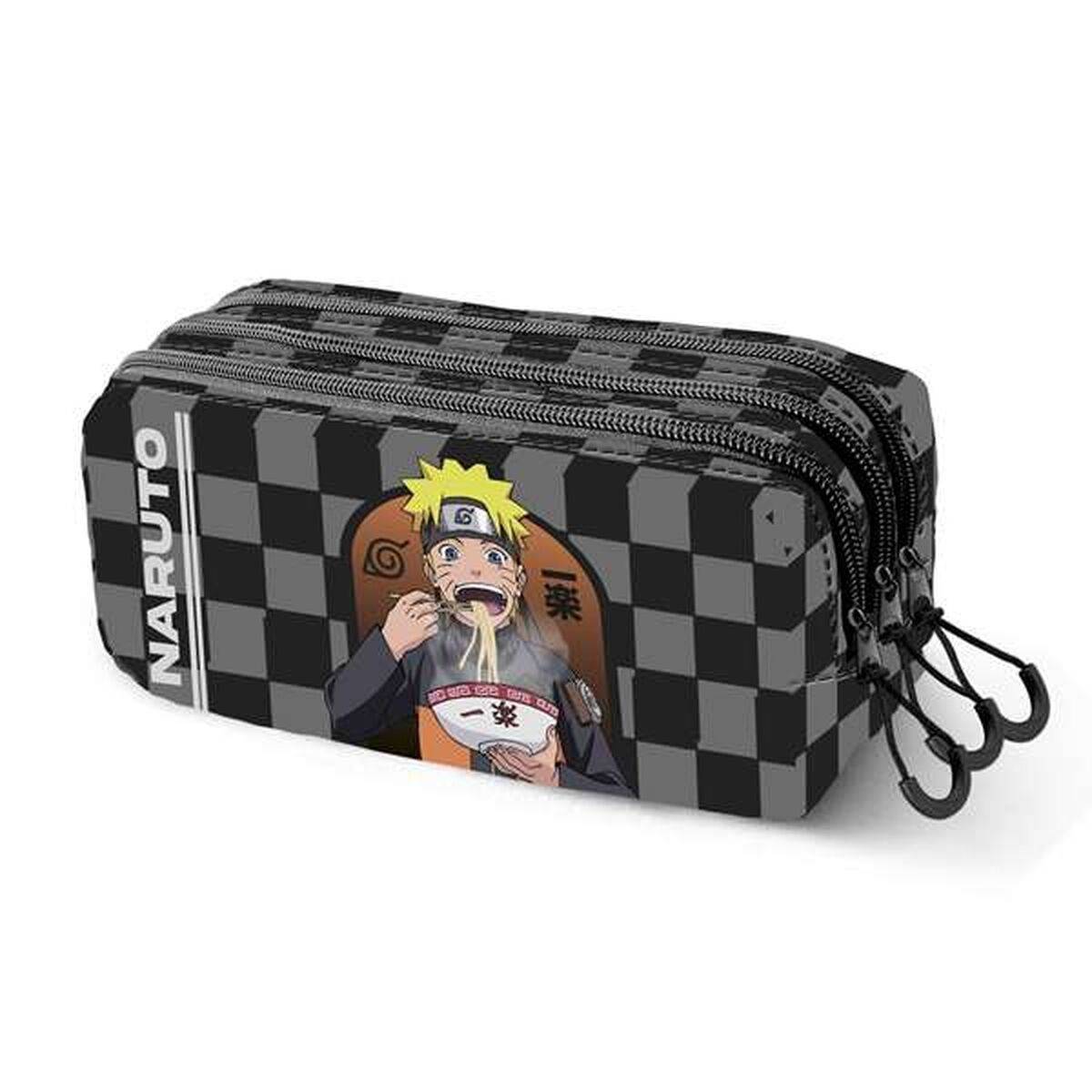 Tredobbelt bæretaske Naruto Ichiraku Sort