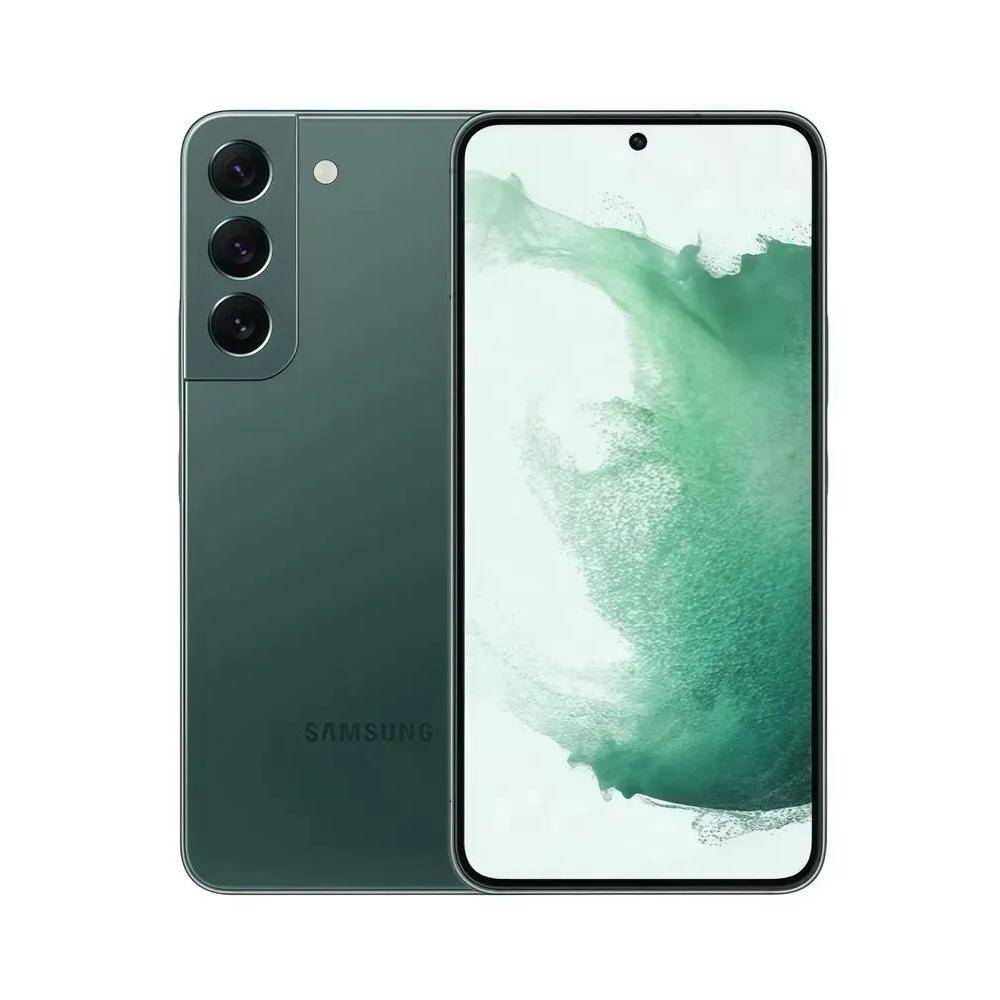 Renoverad Samsung Galaxy S22 5G 8GB RAM/128GB SIM+eSIM Olåst grön