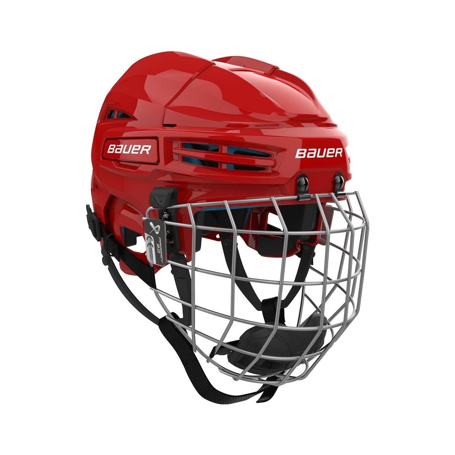 Bauer Hockeyhjälm Prodigy 2.0 Combo Yth Red
