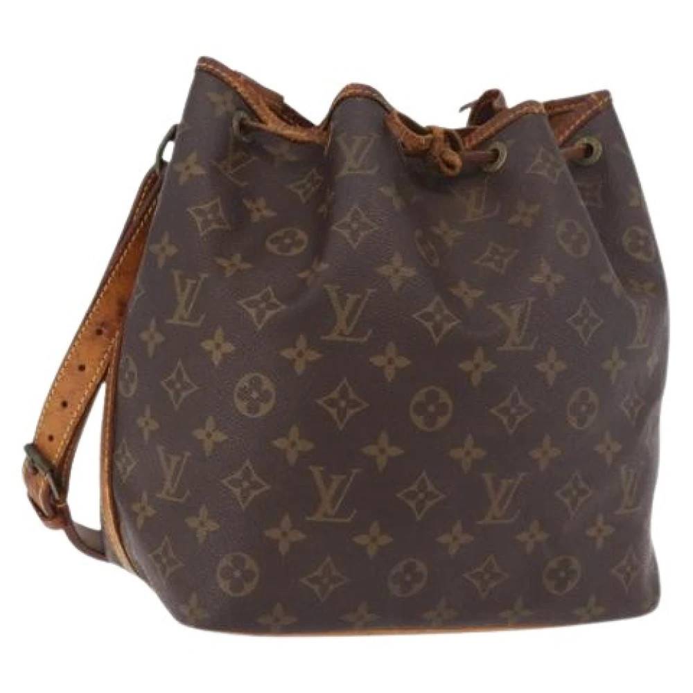 Louis Vuitton Vintage Pre-owned Bucket Bag - Vintage - Dame - Brun - ONE SIZE - Uld